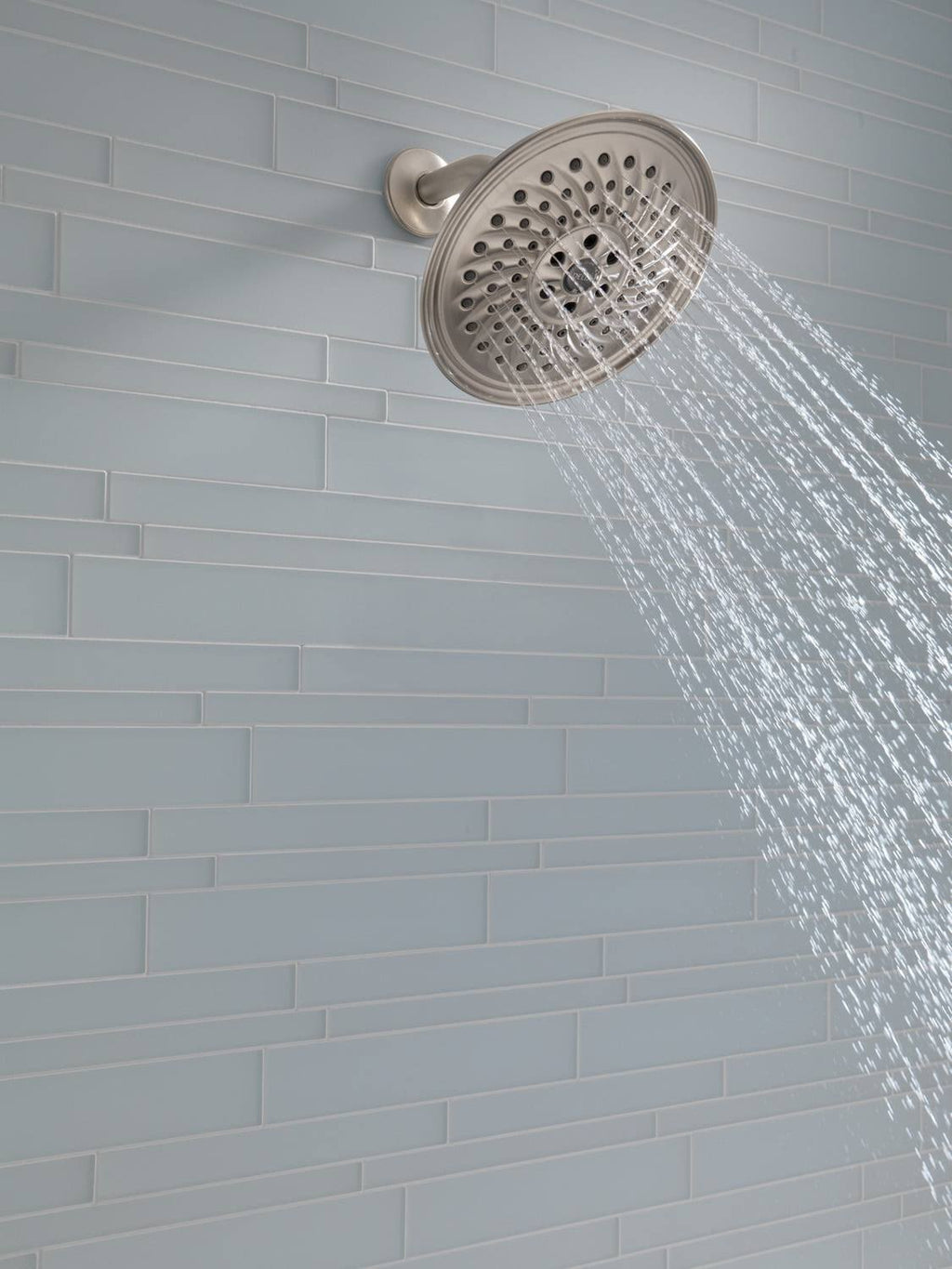 Stainless Raincan Shower Head P9676