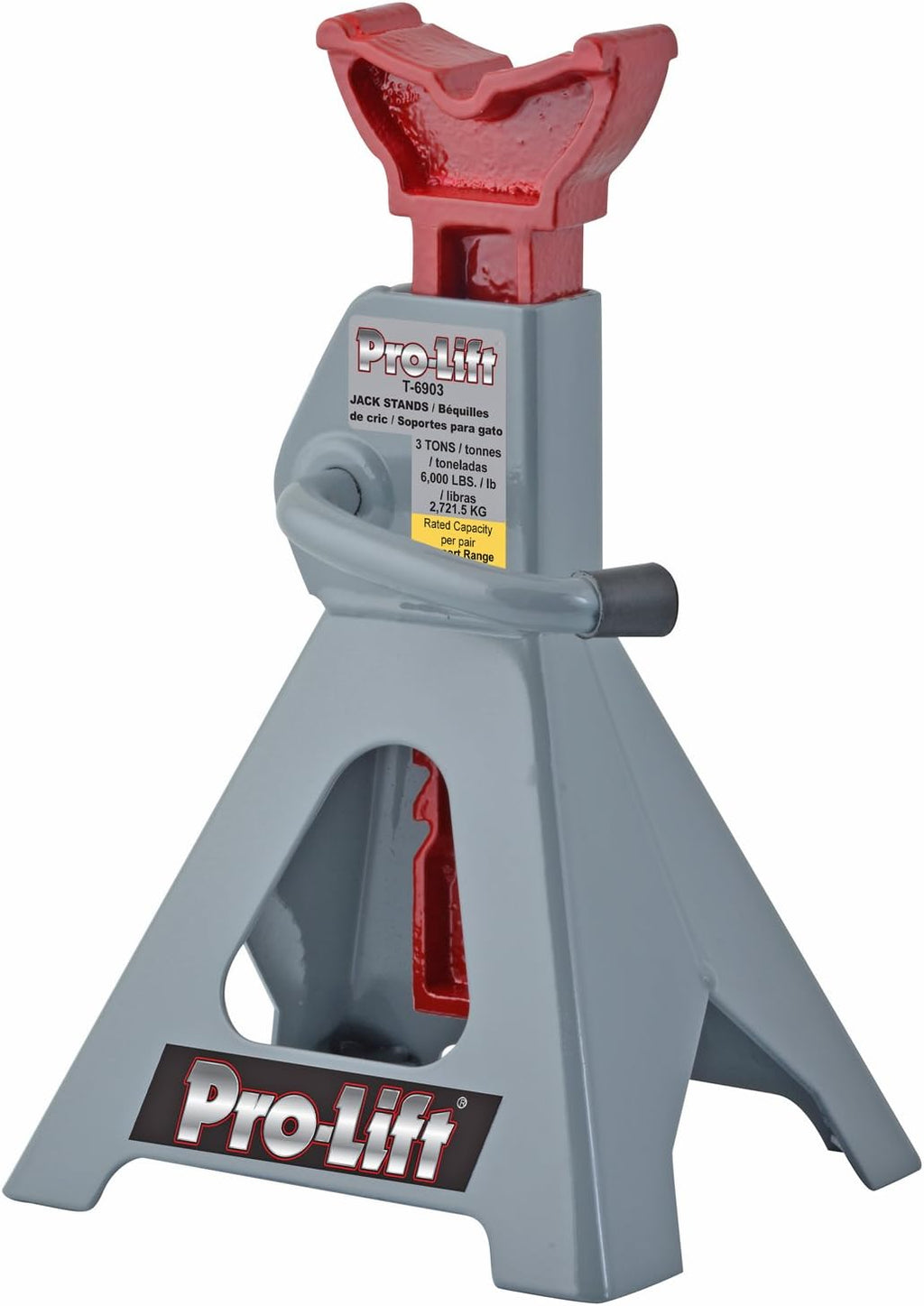 Grey Jack Stand 3 Ton Capacity Pack of 2 O19878