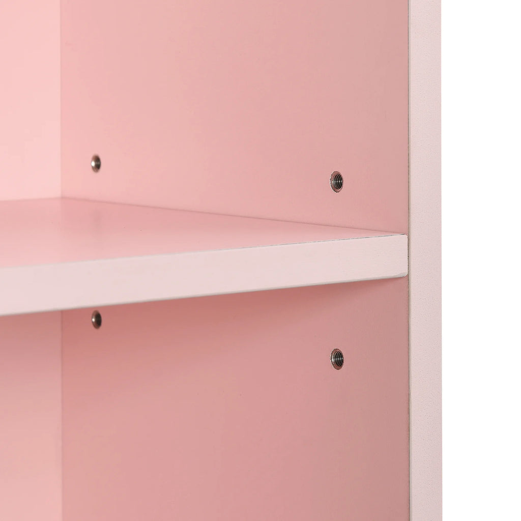 8-Tier Media Tower Rack with Adjustable Shelves I661