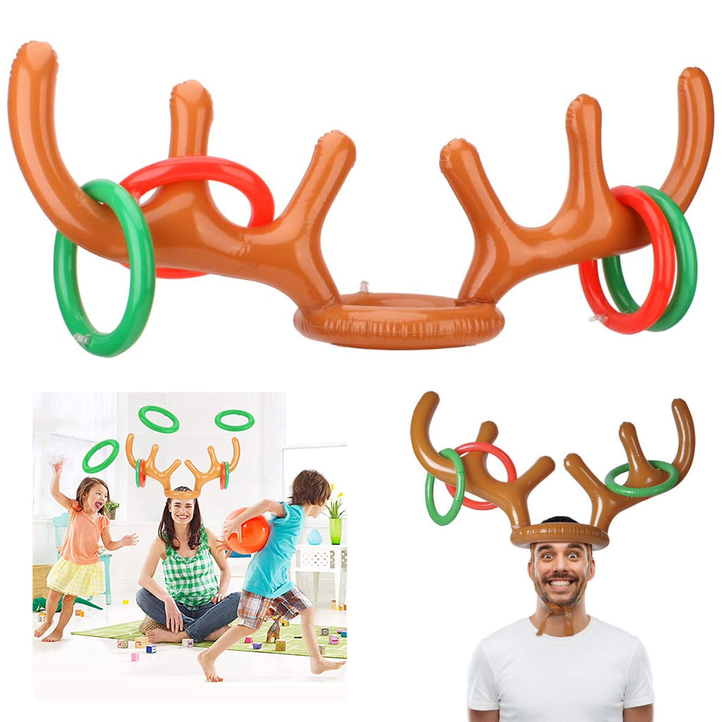 Inflatable Antlers Ring Toss Game Toy X5288