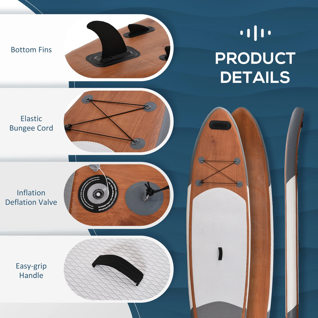 11 Ft. Inflatable Stand Up Paddle Board with Accessories H9089
