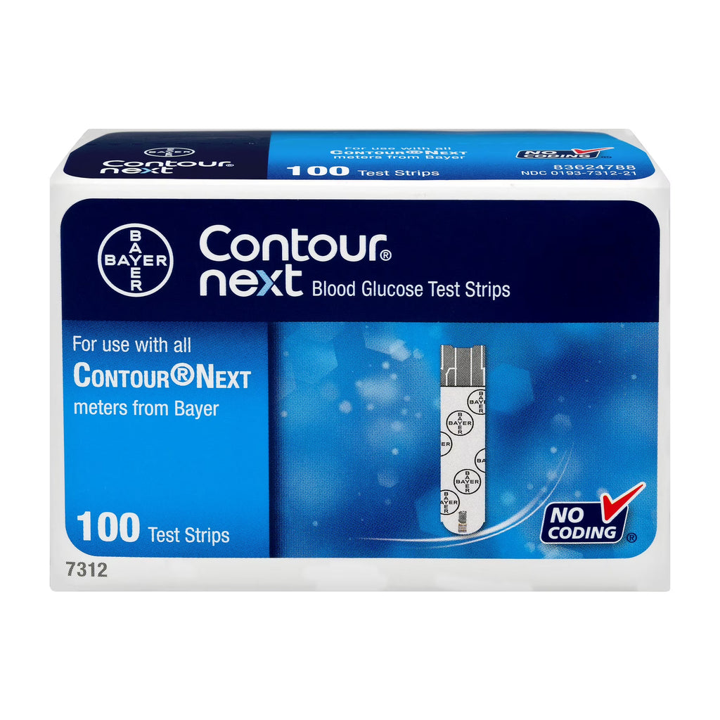 Contour Next Blood Glucose Test Strips, 100 Ct I982