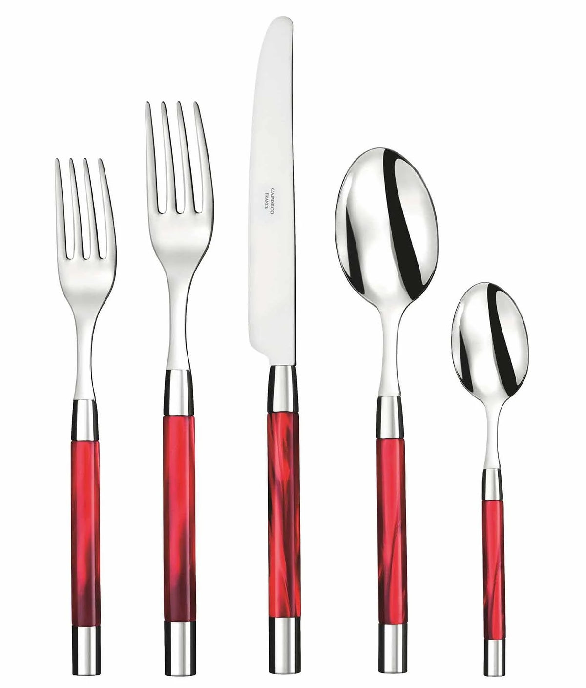 Conty Red 5 Piece Setting U694