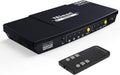 4 Port HDMI Switch 4K@60Hz, Optical Audio Out, Pack of 2 W767182