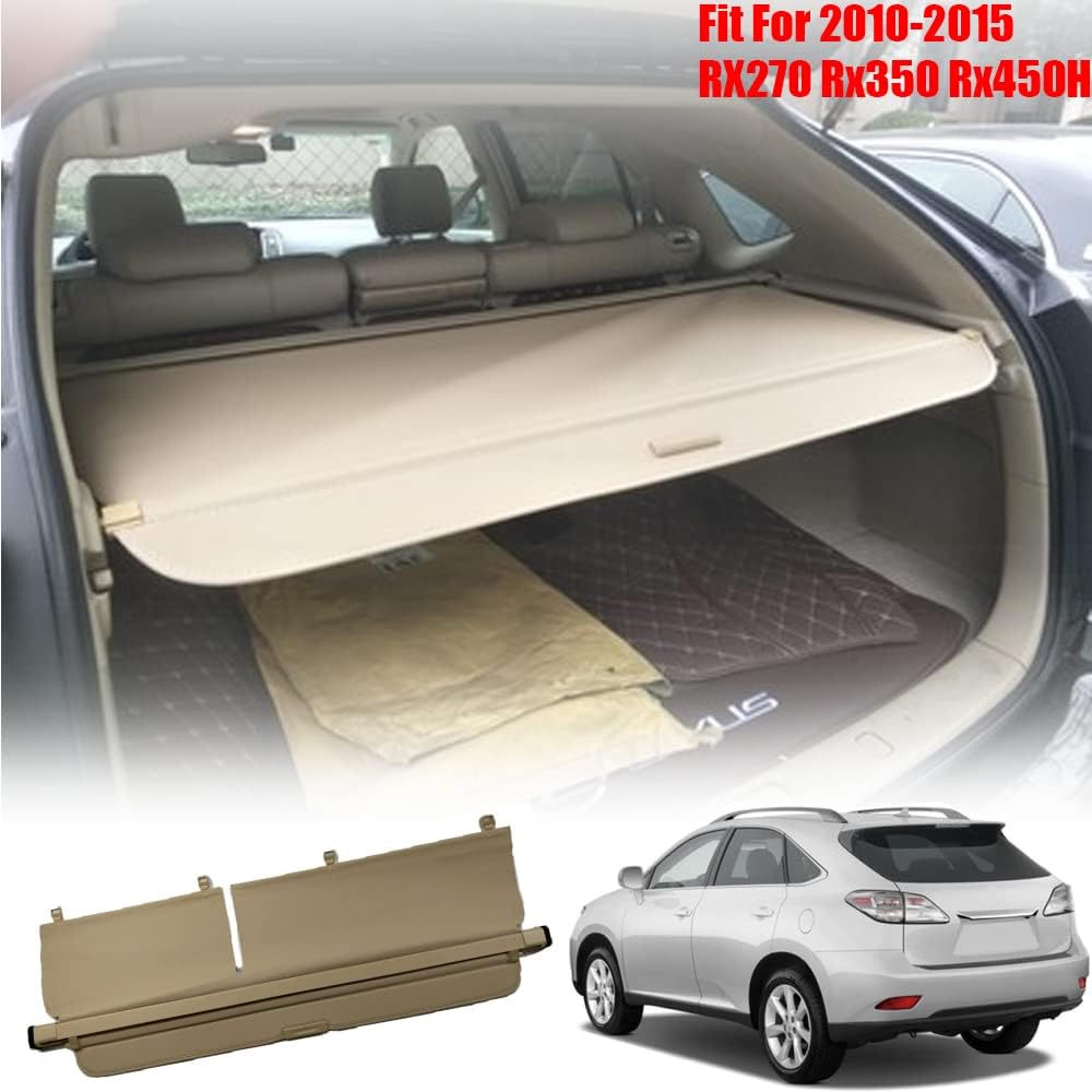 Beige Retractable Cargo Cover for Lexus Rx270 Rx350 Rx450H C835088