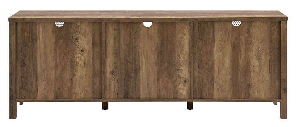 Industrial Sliding Mesh Door TV Console O968