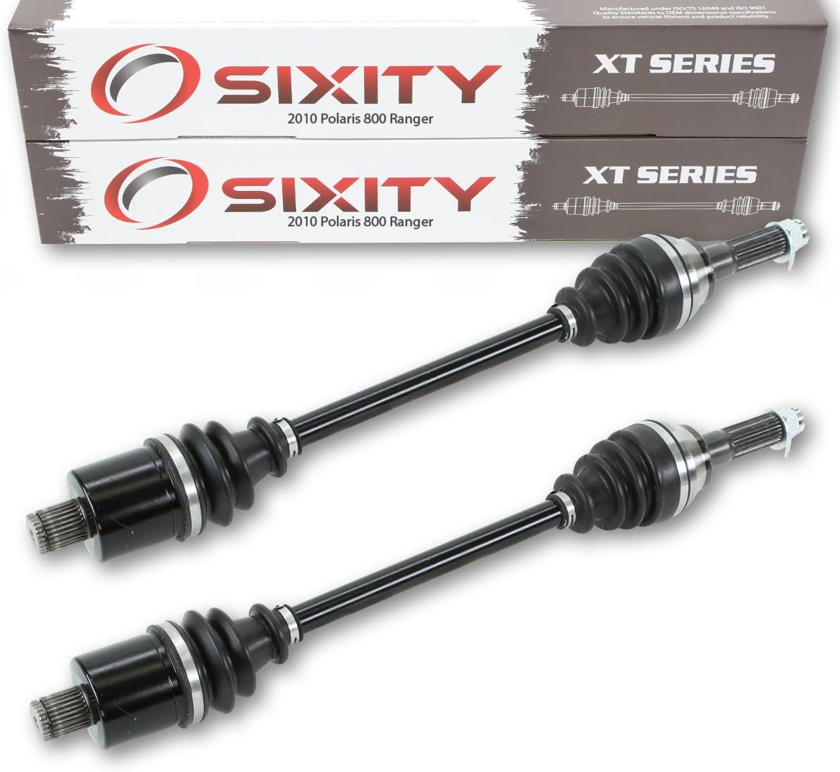 Rear Left Right Axles Pair for Polaris Ranger 4X4 F6063
