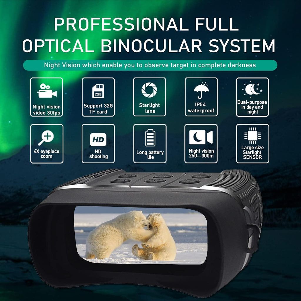 Night Vision Goggles with 32G Memory Card H6176