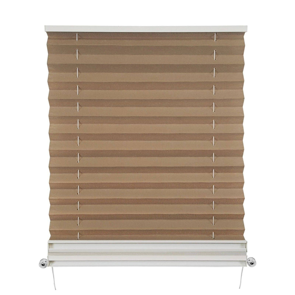 RV Day & Night Pleated Shades Cotton/Sand Stitchbond 32x22 x 24x22 D585