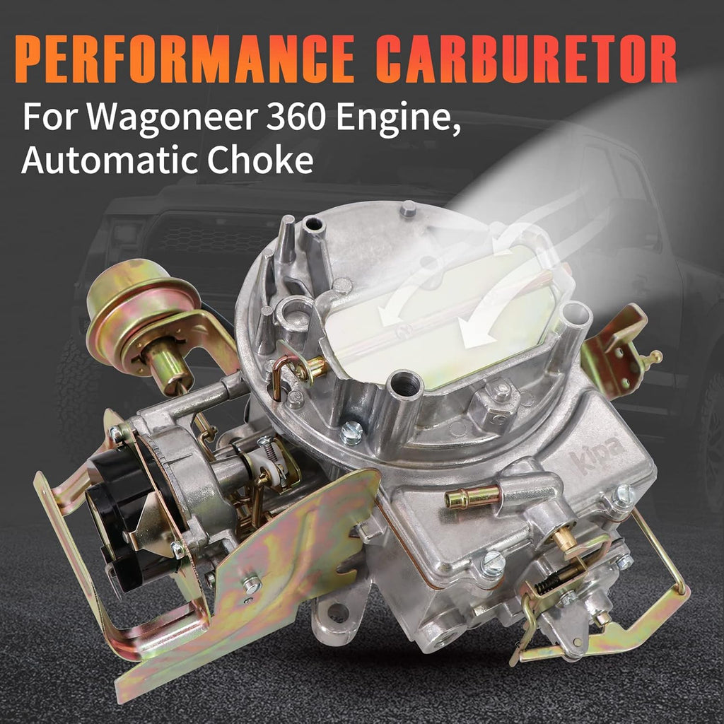 Carburetor 2-Barrel with Mounting Gasket A845