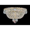 3-Light 11x22 Flush Mount Fixture Q407