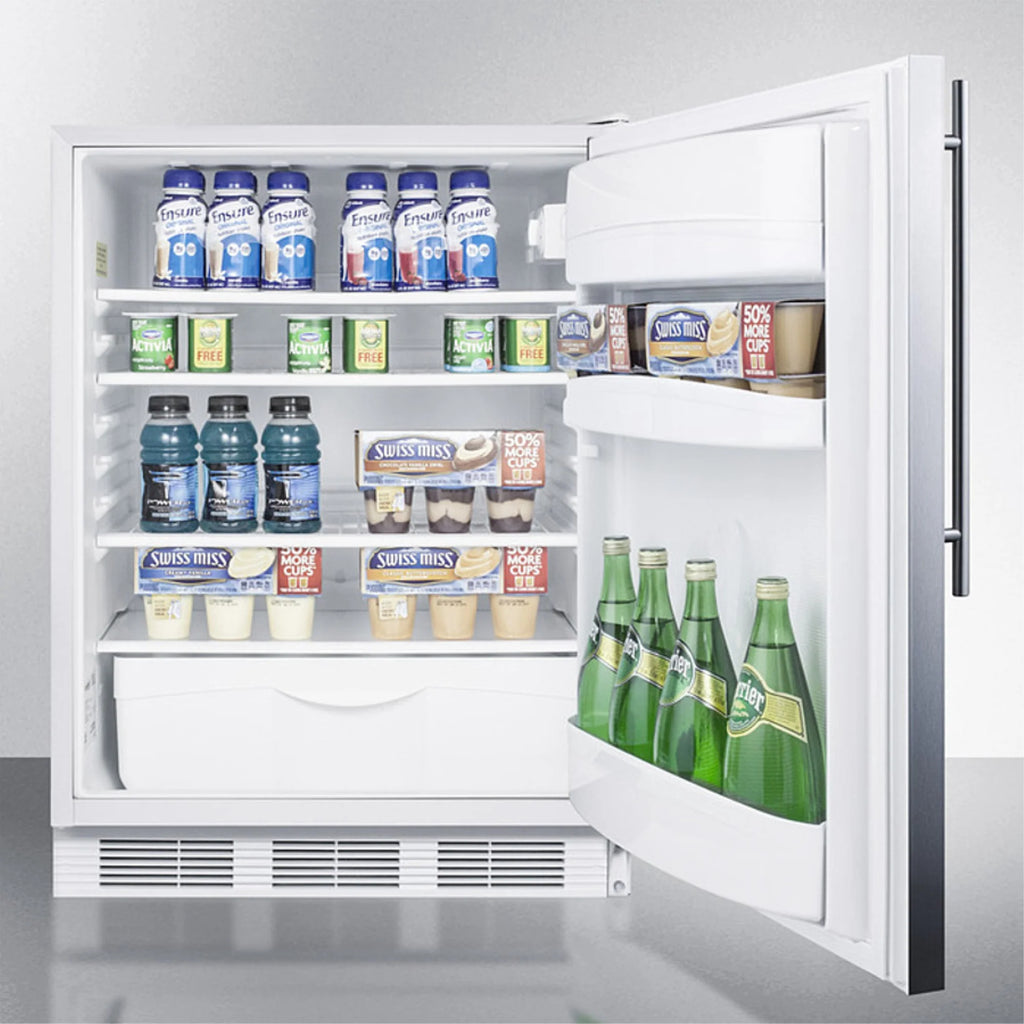 White Cabinet Commercial All-Refrigerator T8507
