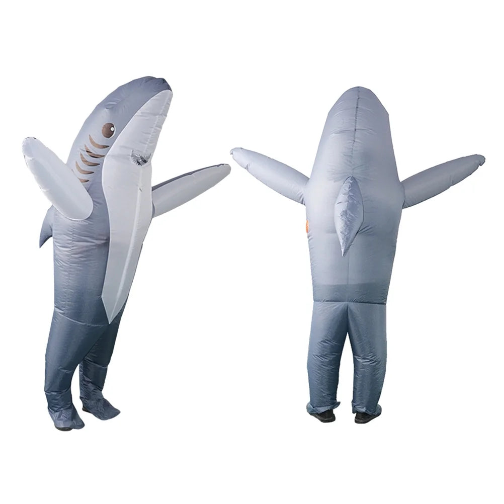 Grey Dolphin Inflatable Costume K361062