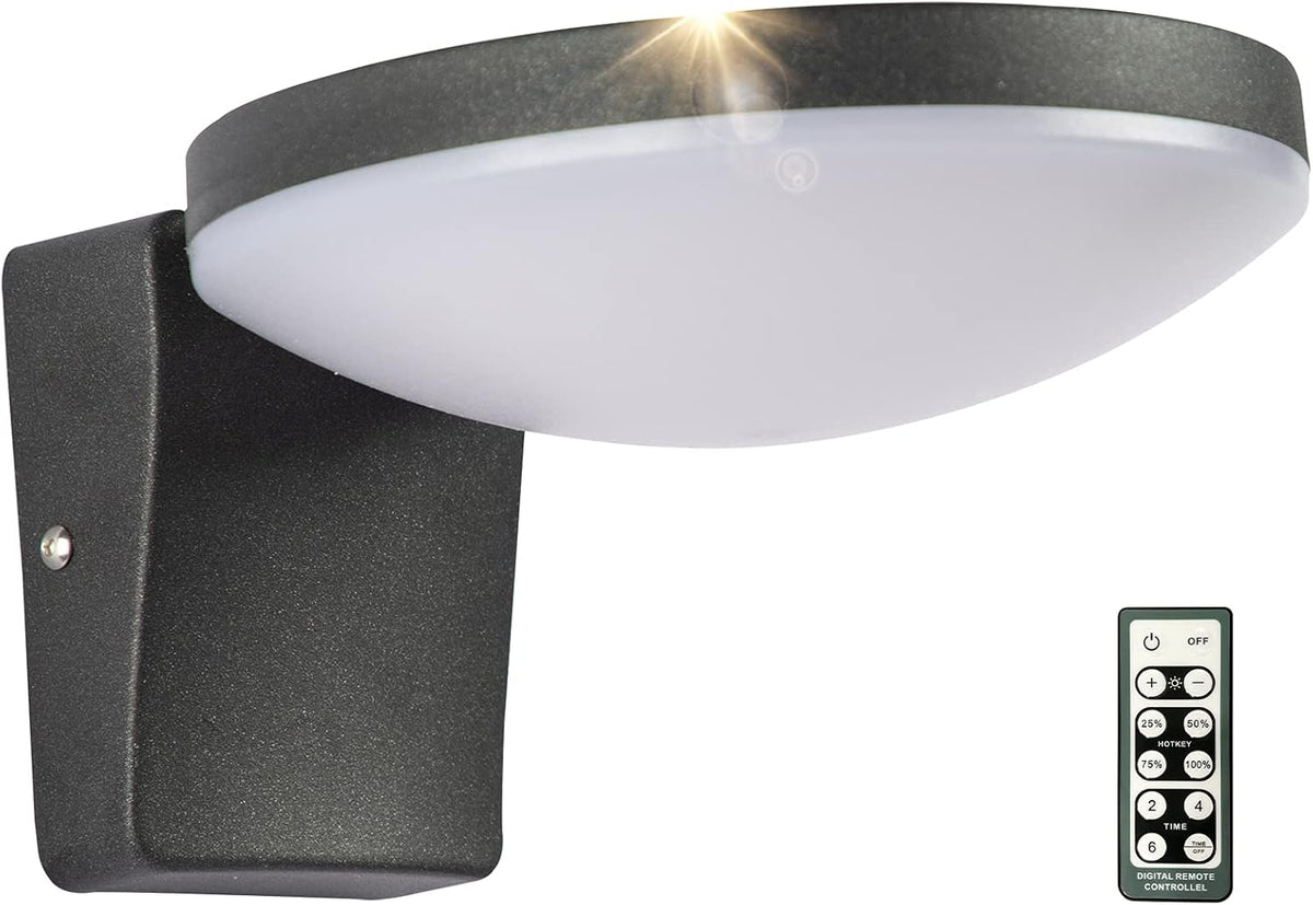 Solar Wall Light LED Outdoor Sconce Exterior Wall Lamp IP65 Waterproof P179731