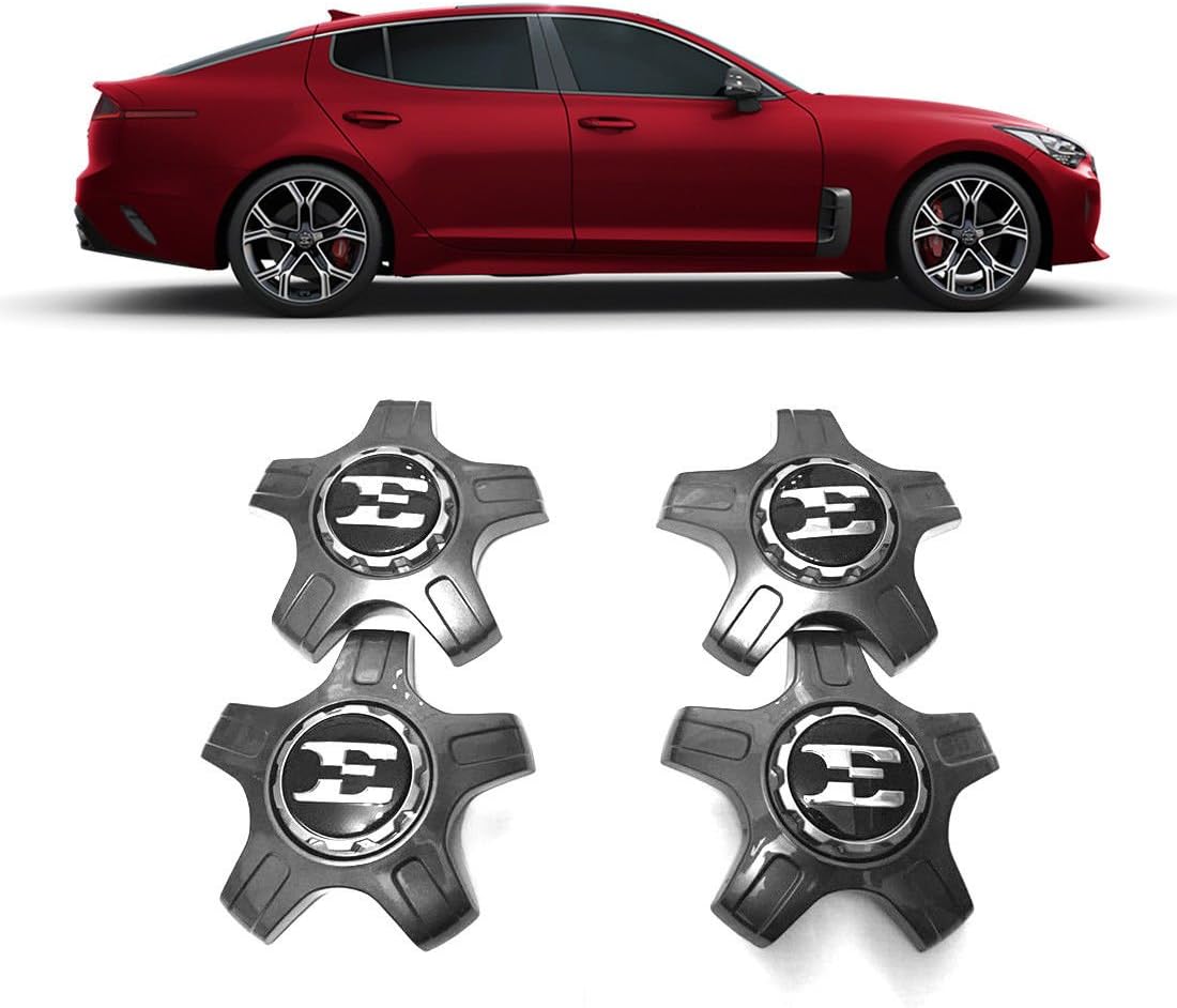 Front & Rear Emblem Center Wheel Cap Set (Total 6 pcs) G721
