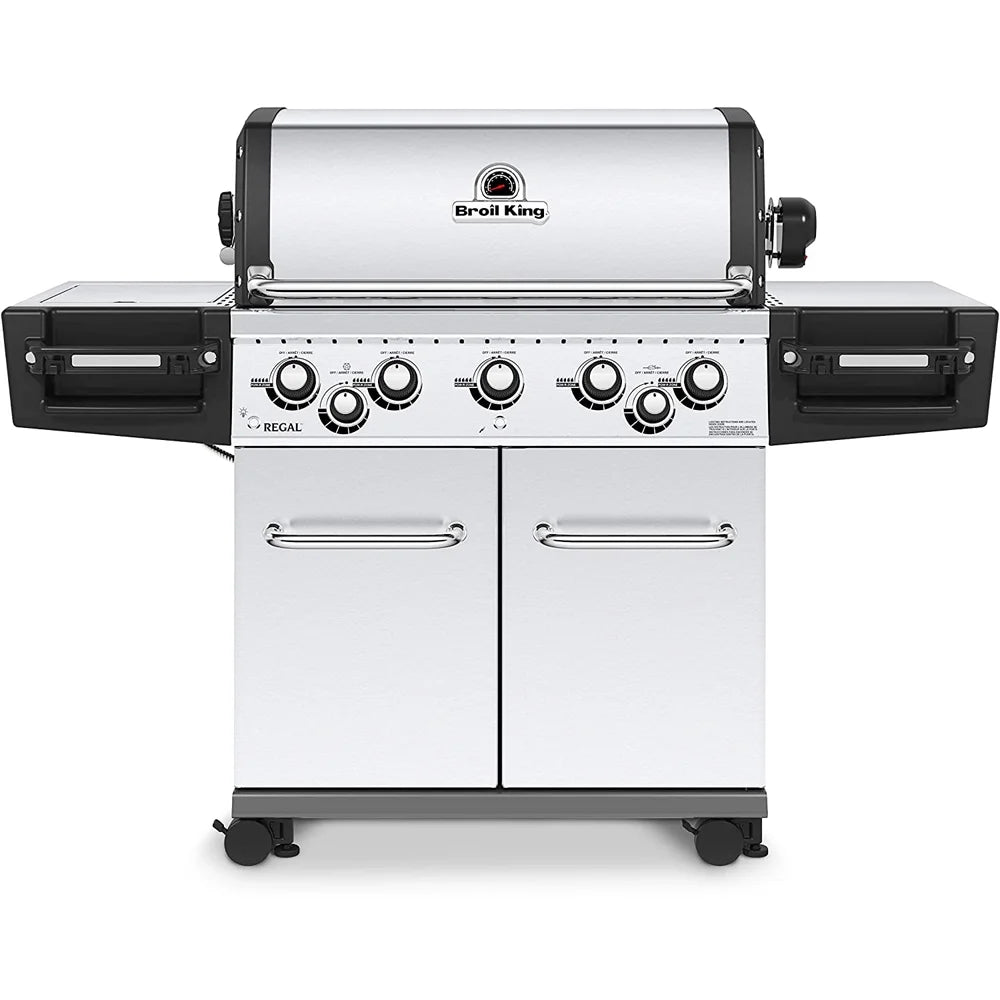 5-Burner Propane Gas Grill with Stainless Steel Grill Cover R85147