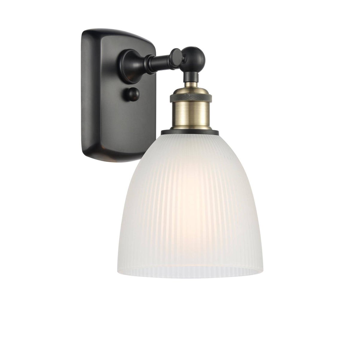Black Antique Brass 1 Light Sconce M645