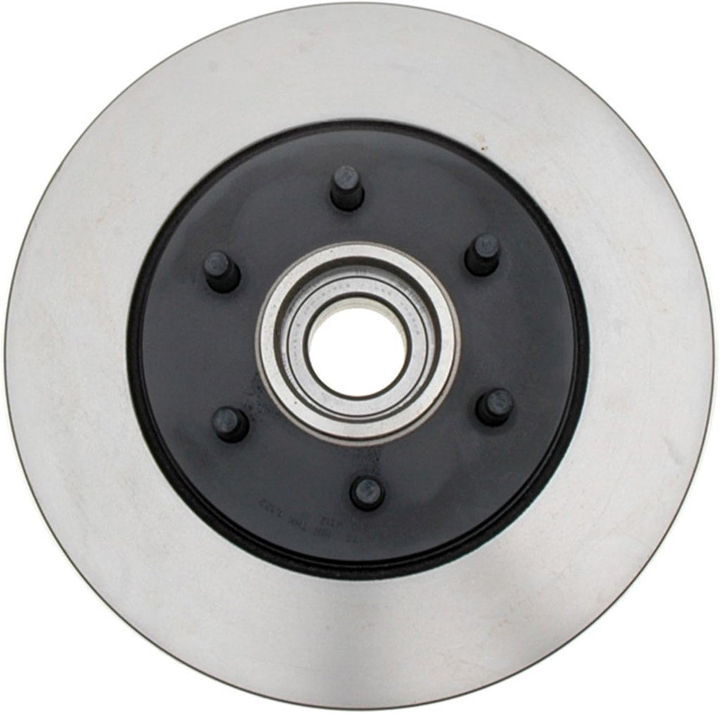 Black Front Disc Brake Rotor and Hub Assembly X451305