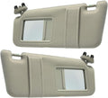 Gray Sun Visor Replacement for 2007-2011 Toyota Camry, Pack of 2 I554740