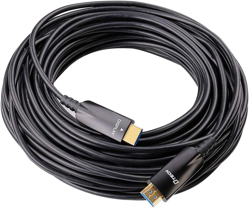 75ft Fiber Optic HDMI Cable, 4K 30Hz, Black O12238