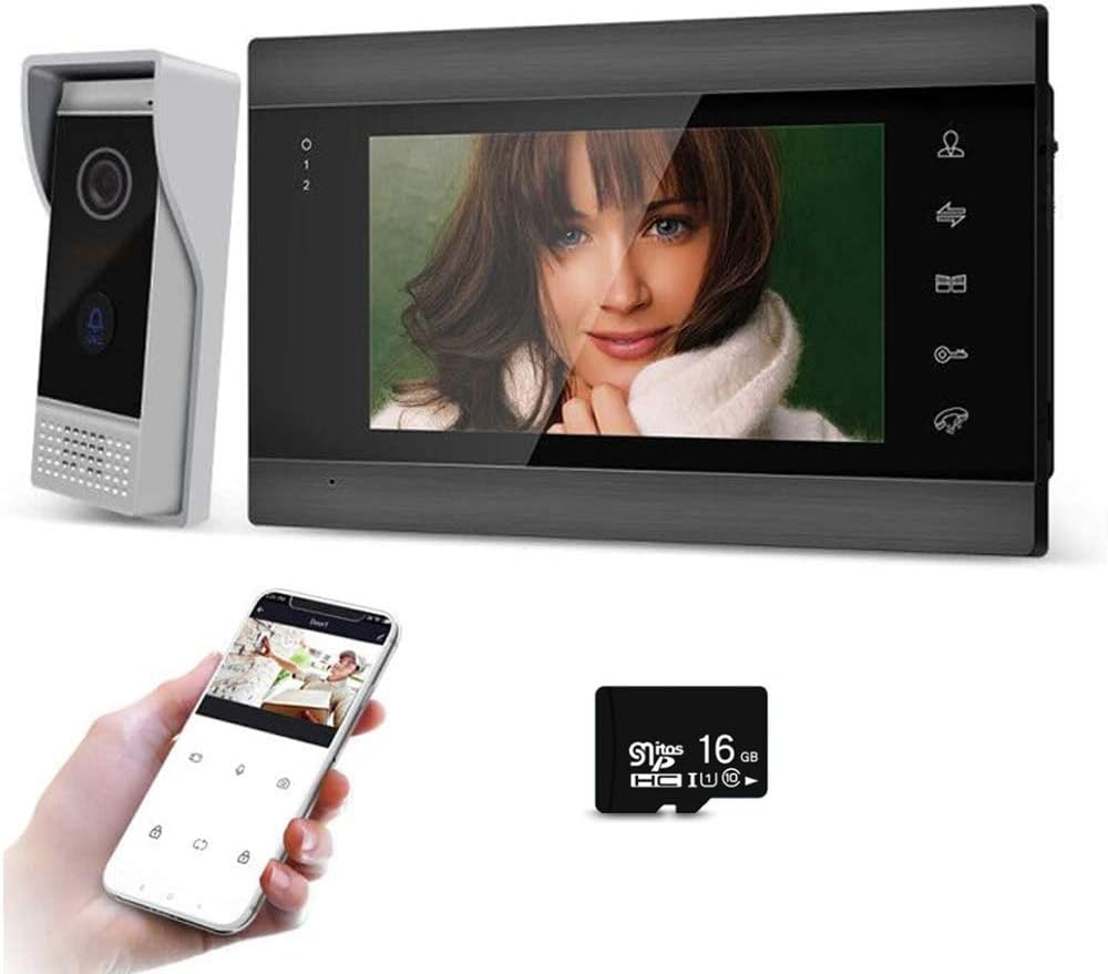 7 Inch WiFi Video Doorbell with 720P Camera M2657