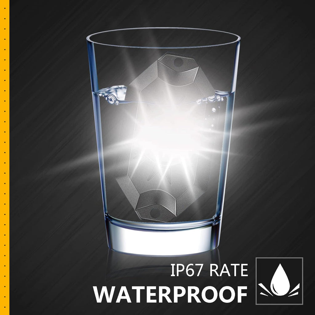 White 12Pods Waterproof LED Underglow Light U77237