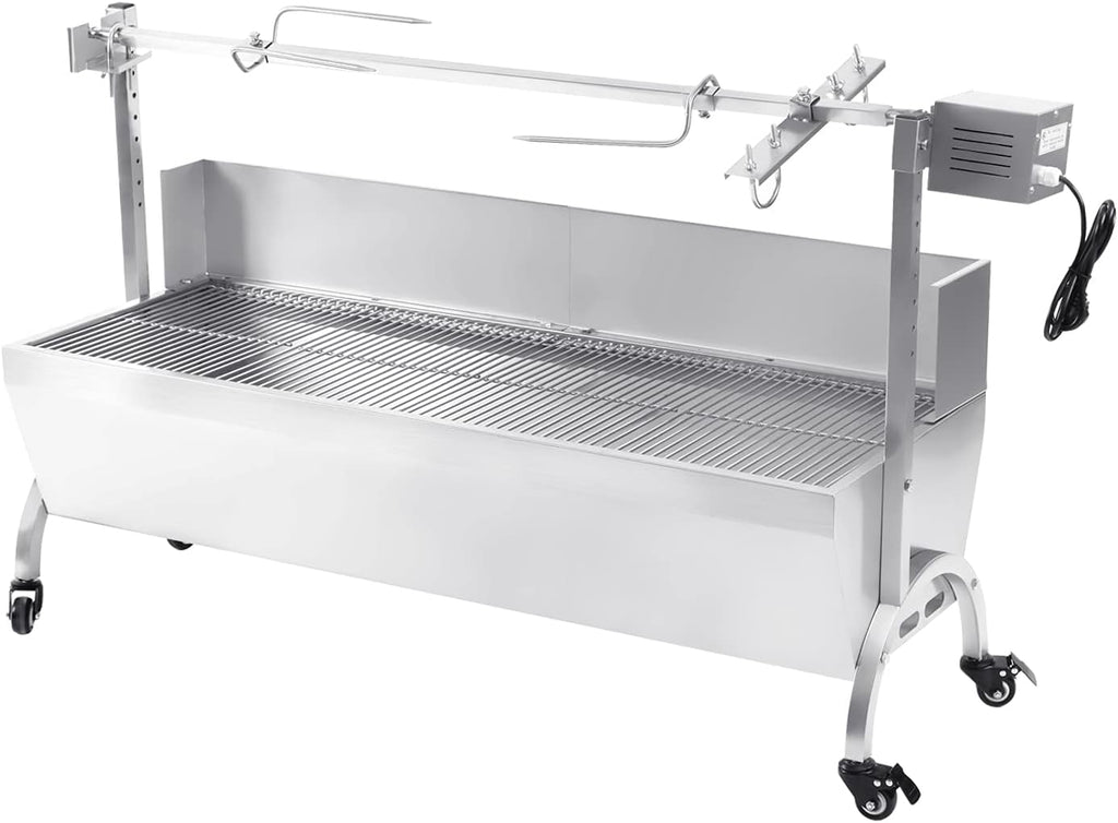 Stainless Steel Rotisserie Grill for Pig Chicken Lamb B496
