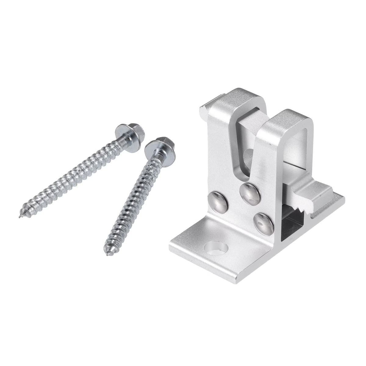 Silver Tone Universal Awning Bracket Base B7209
