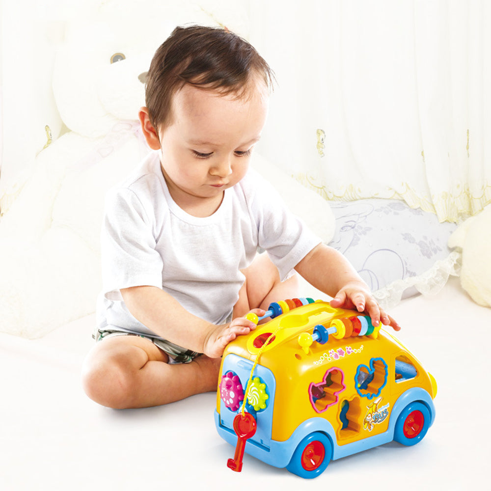 Toddler Music Bus Toy with Animal Matching K103