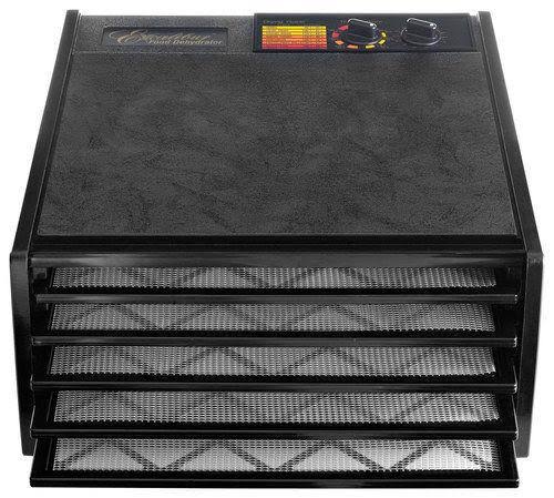 Black 5-Tray Dehydrator with Timer X447