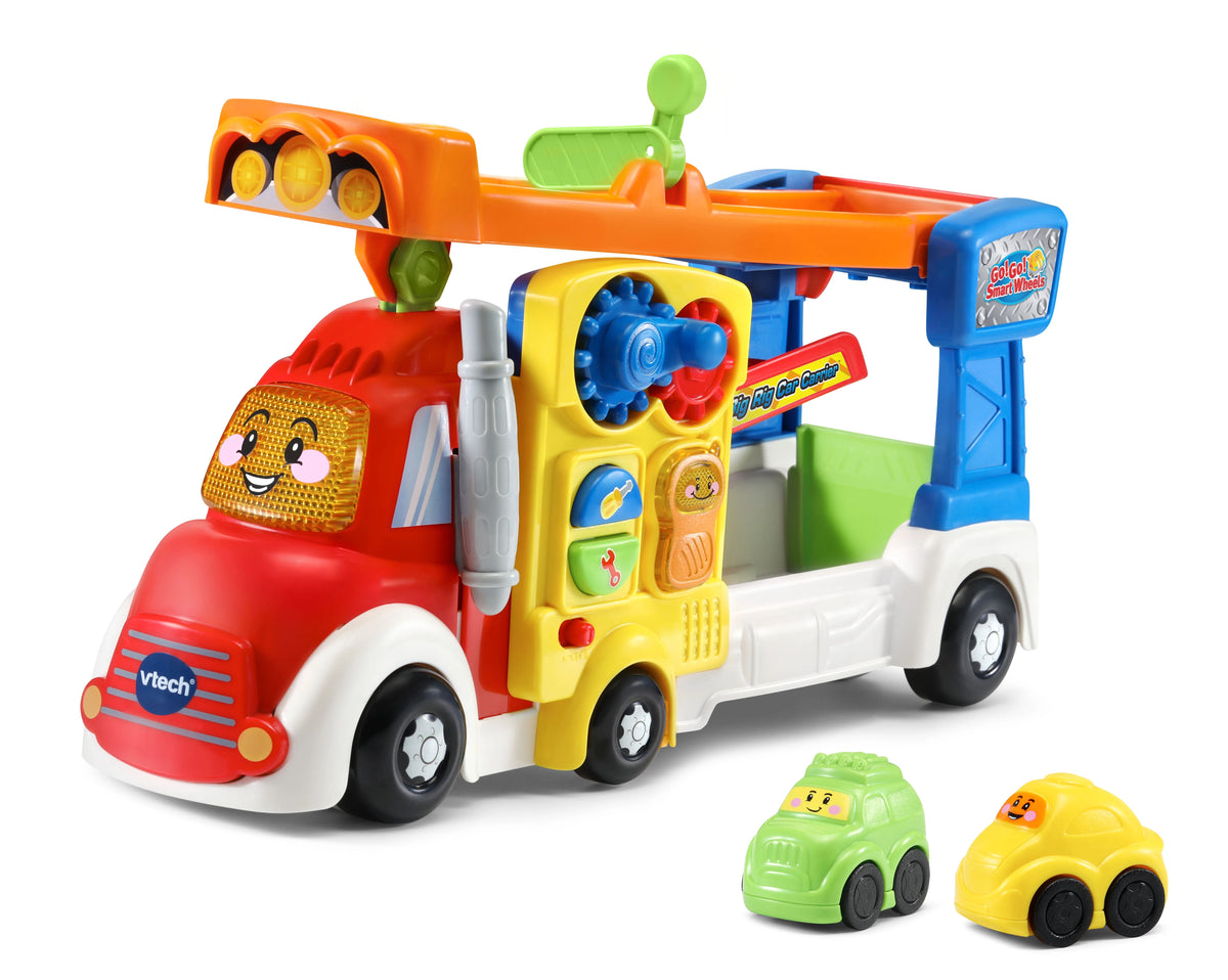Big Rig Car Carrier Playset with Two Vehicles Z695
