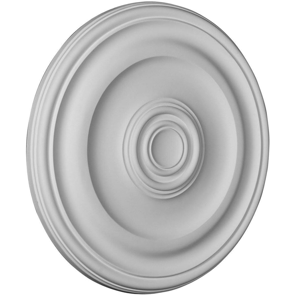Hand-Painted Brushed Mahogany Ceiling Medallion O3209