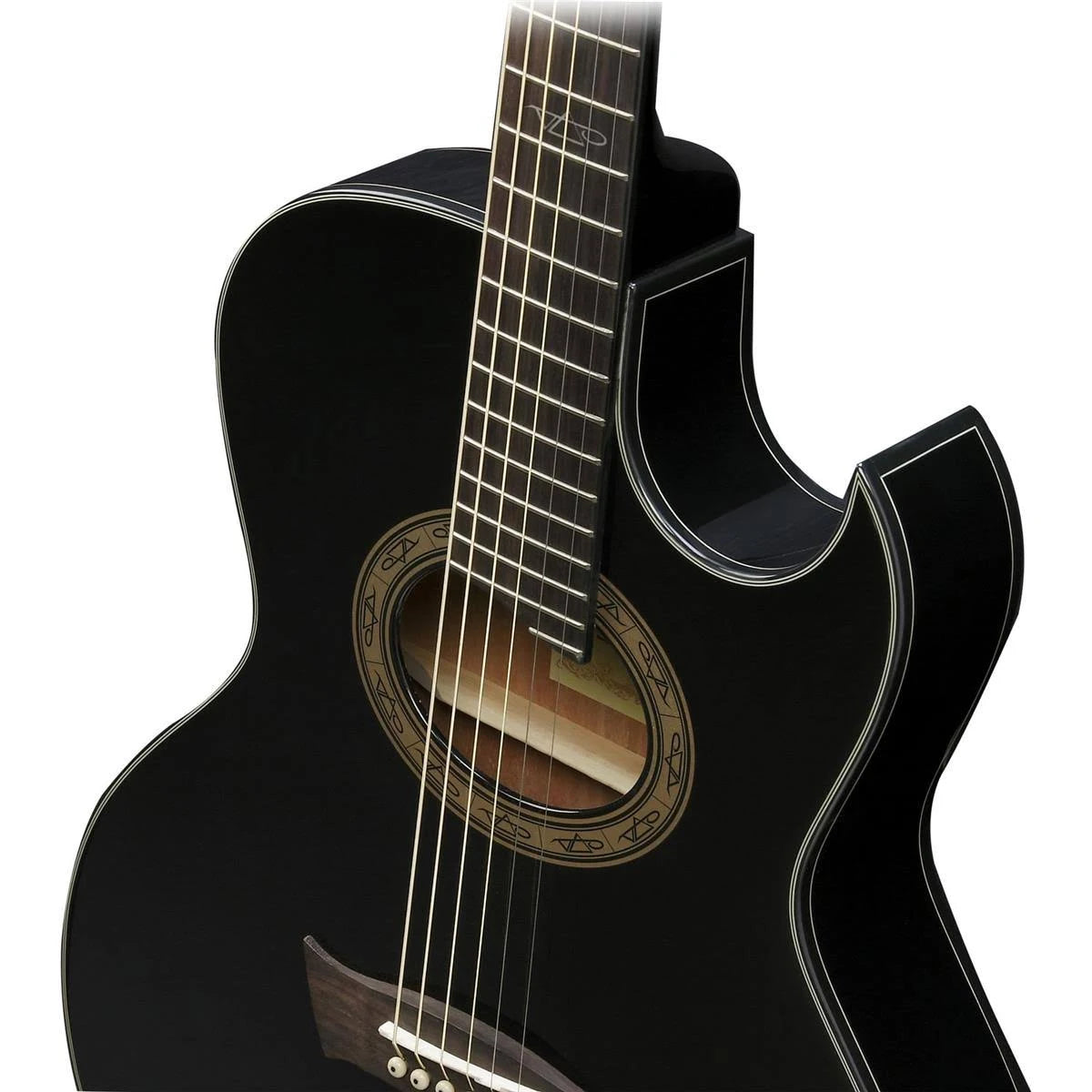 Black Pearl Acoustic-Electric Guitar C46422