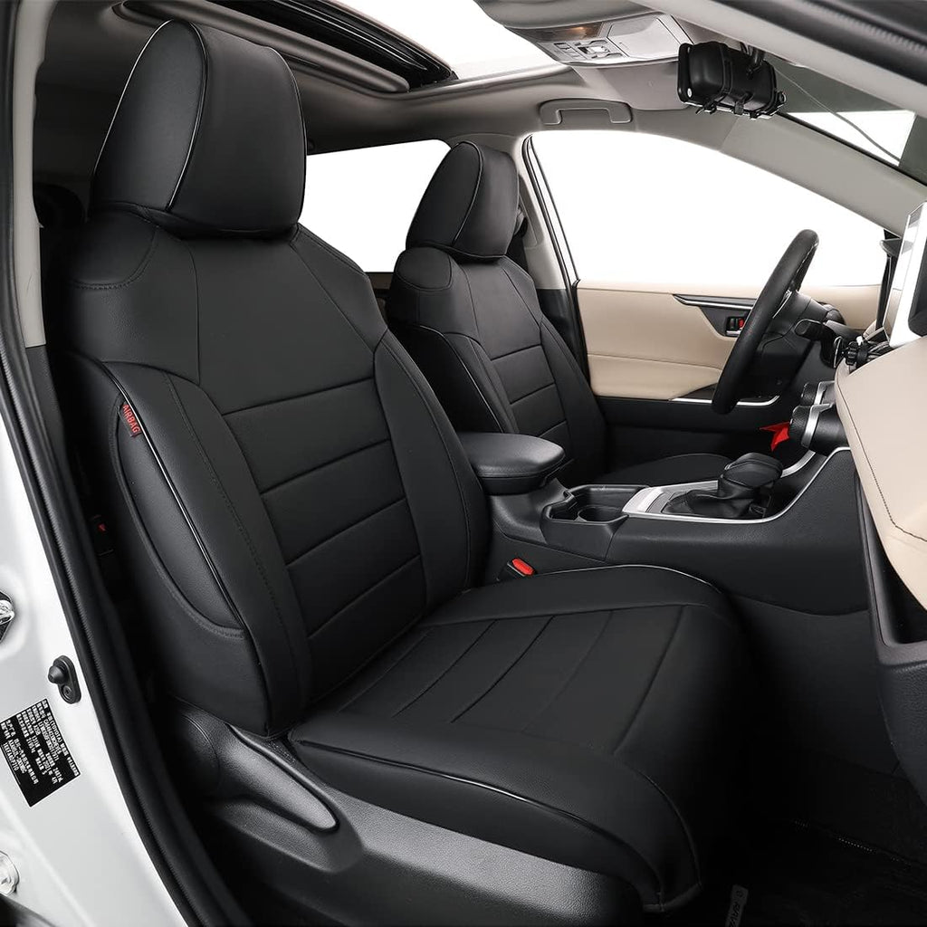 Black Neoprene Car Seat Covers S74722
