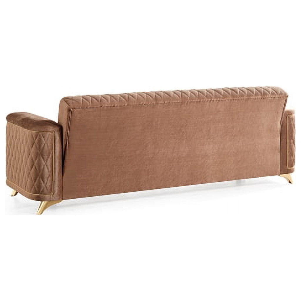 Copper Velvet Sofa L64873