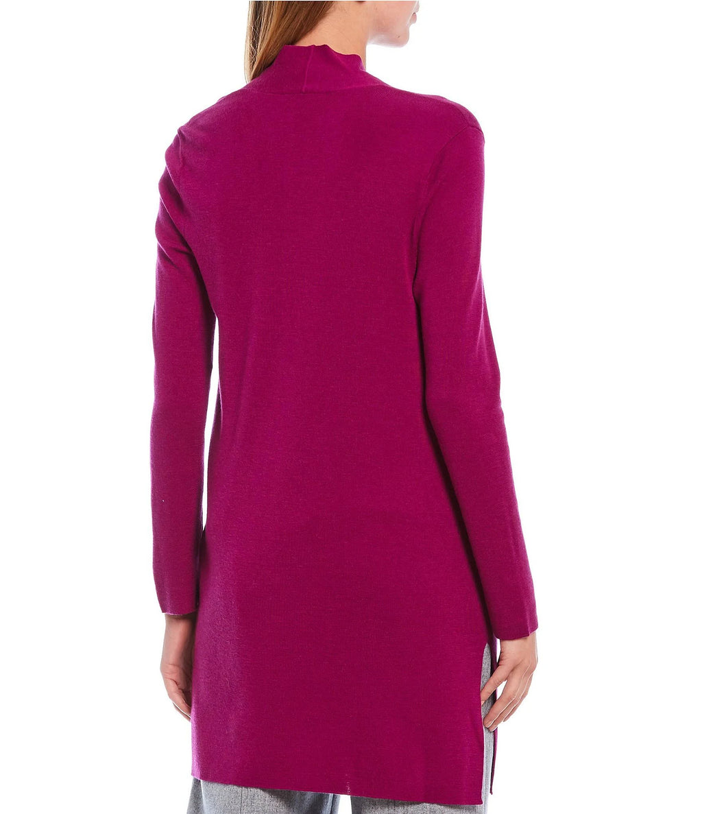Ultrafine Merino Wool Straight Cardigan F28623