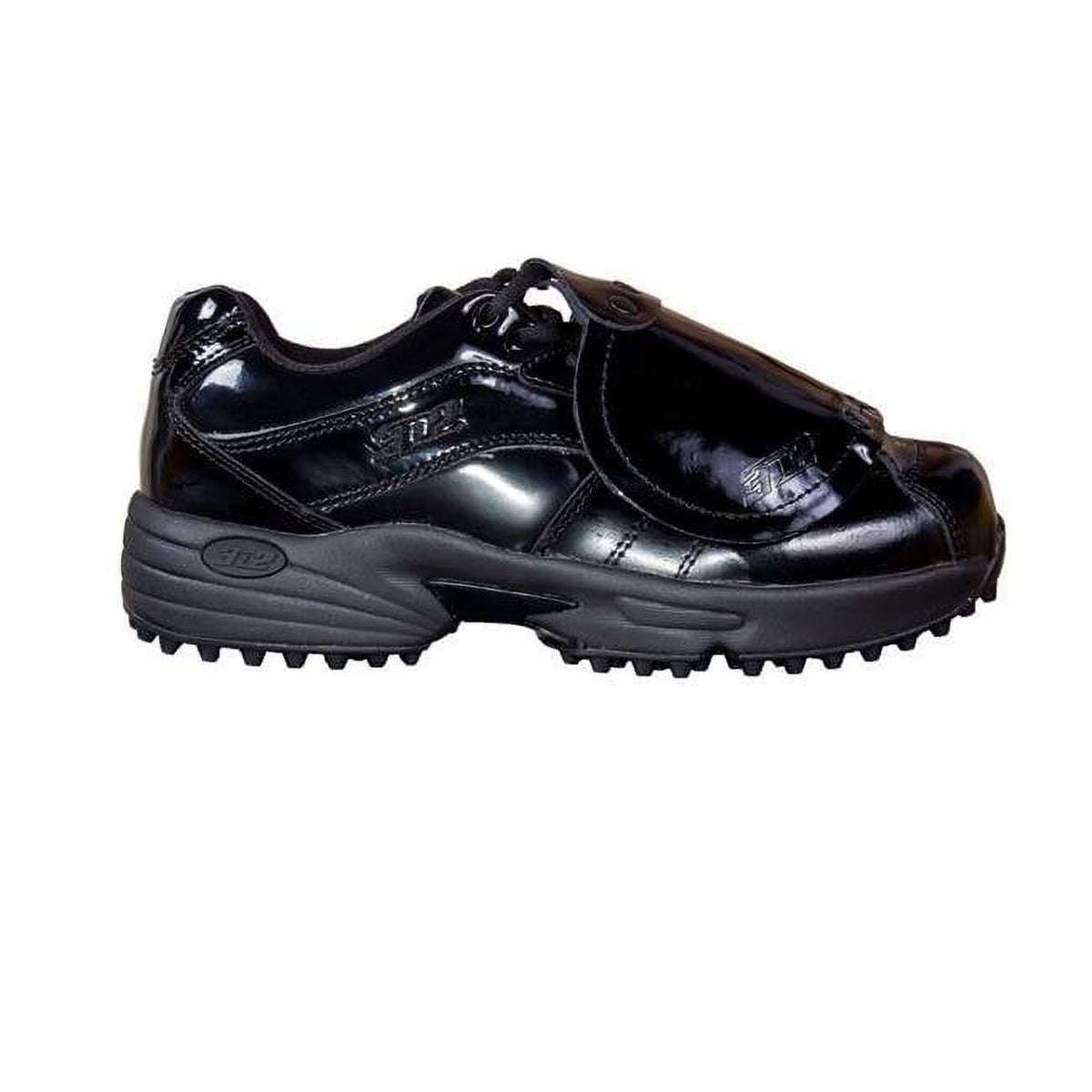 Black Patent Leather Baseball Cleat H54129