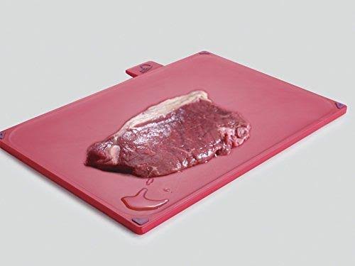Plastic Cutting Board Set with Storage Case, Large, Graphite F6733