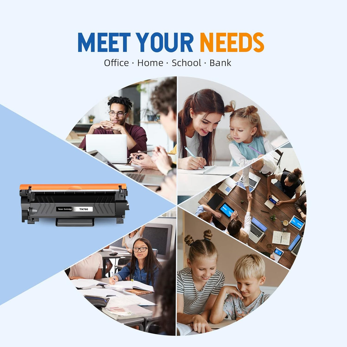Black Toner Cartridge 4 Pack K861