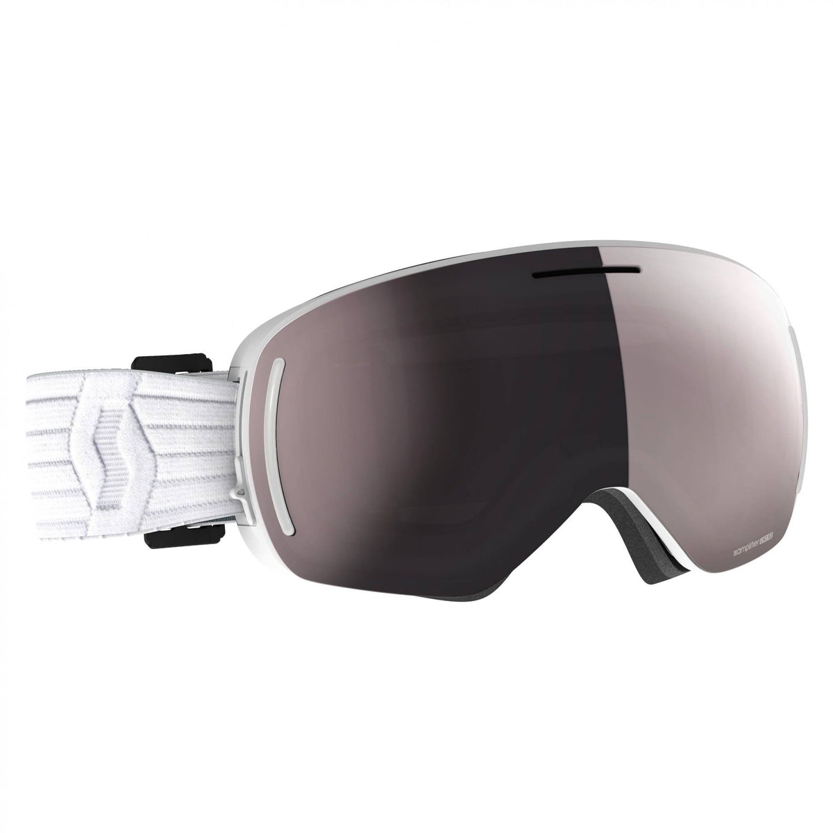 White Enh Sil Chr Goggles S5786