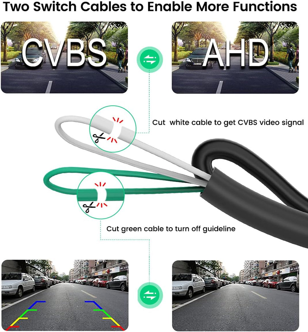 AHD 1080P Backup Camera Pack of 2 G426713