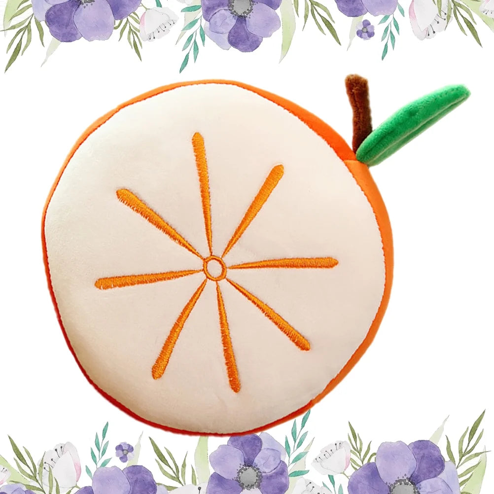 Orange Simulation Lemon Throw Pillow Plush Toy N80709