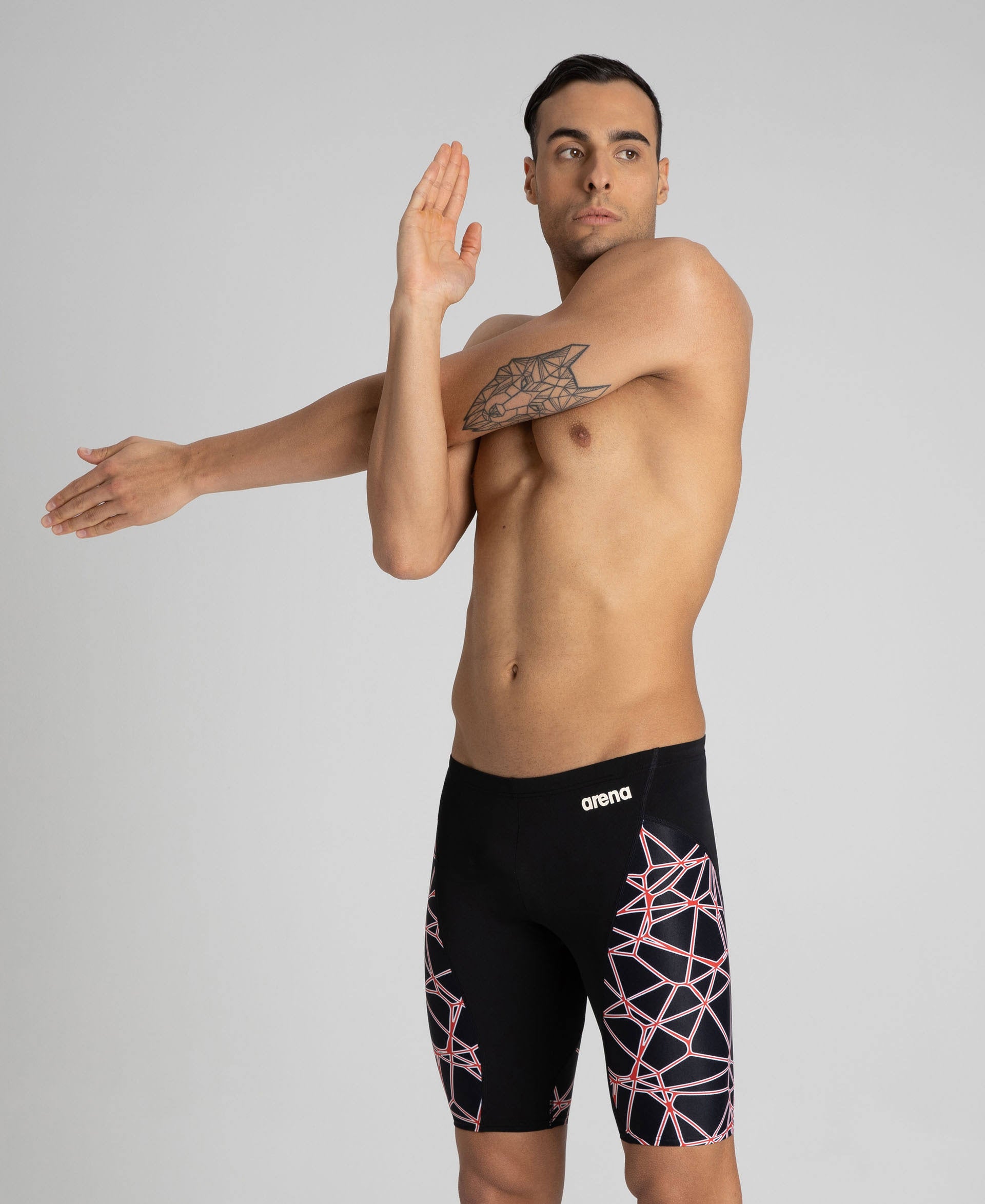 Navy-Neon Blue Jammer N16204