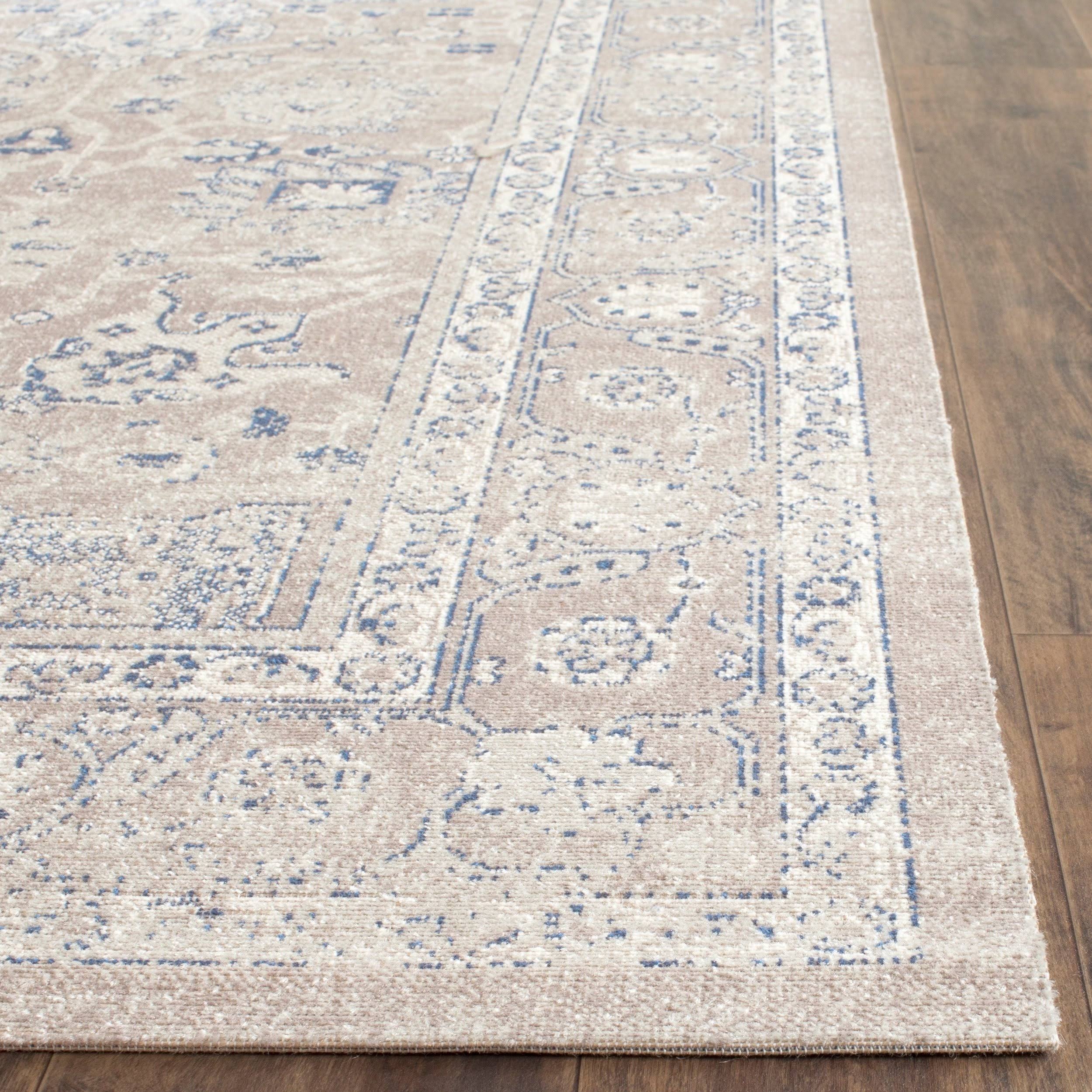 Beige Rectangle Rug R55878
