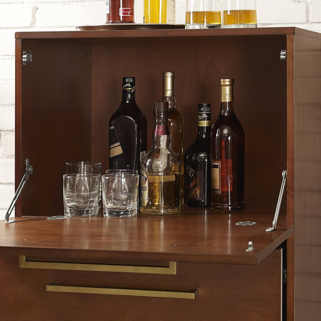 Vintage Mahogany Spirit Cabinet Q92947
