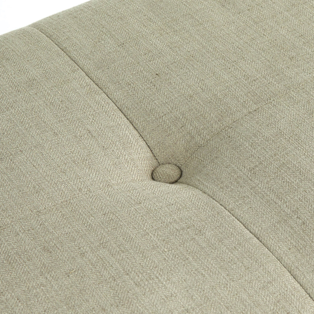 Charcoal Grey Fabric Bench N272178