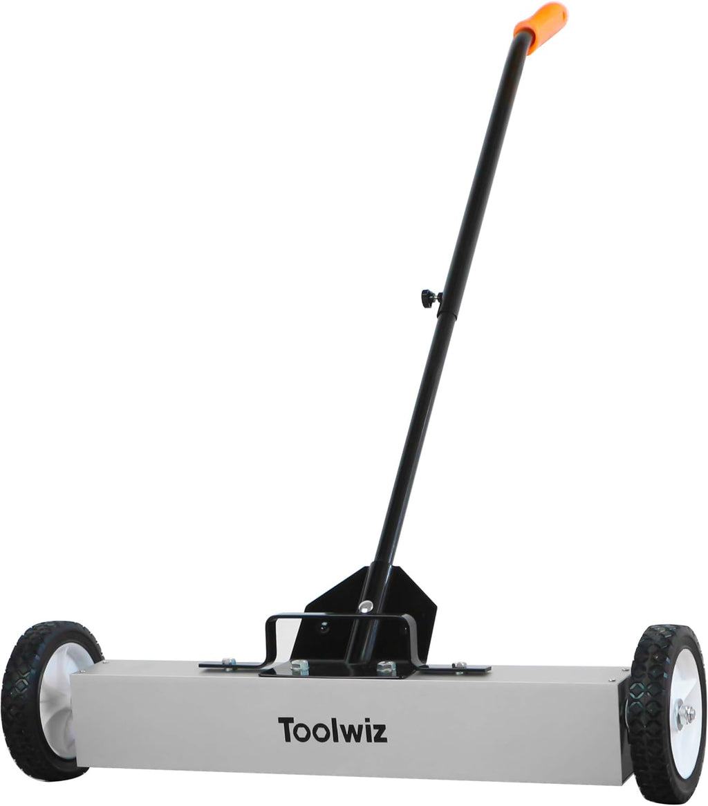 Magnetic Sweeper 24-inch 33Lbs with Telescoping Holder and Quick Release Latch, Pack of 2 X71083