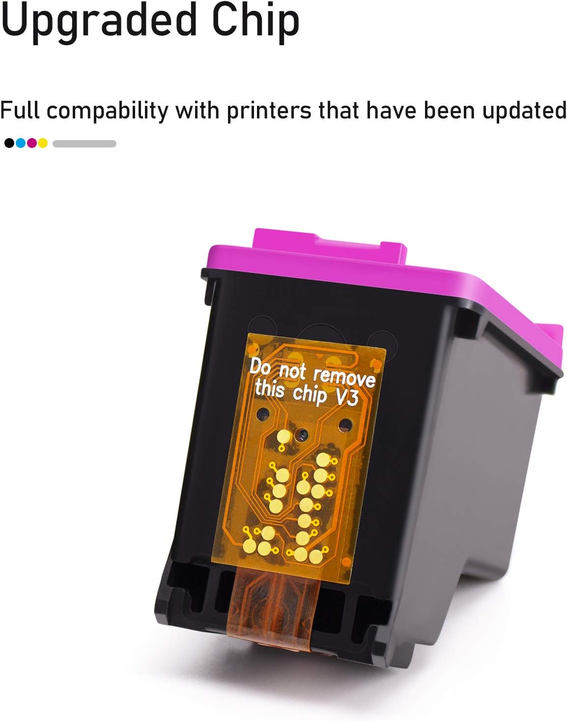 Remanufactured Ink Cartridges Black & Color 5Pack (3Black,2Color) B820