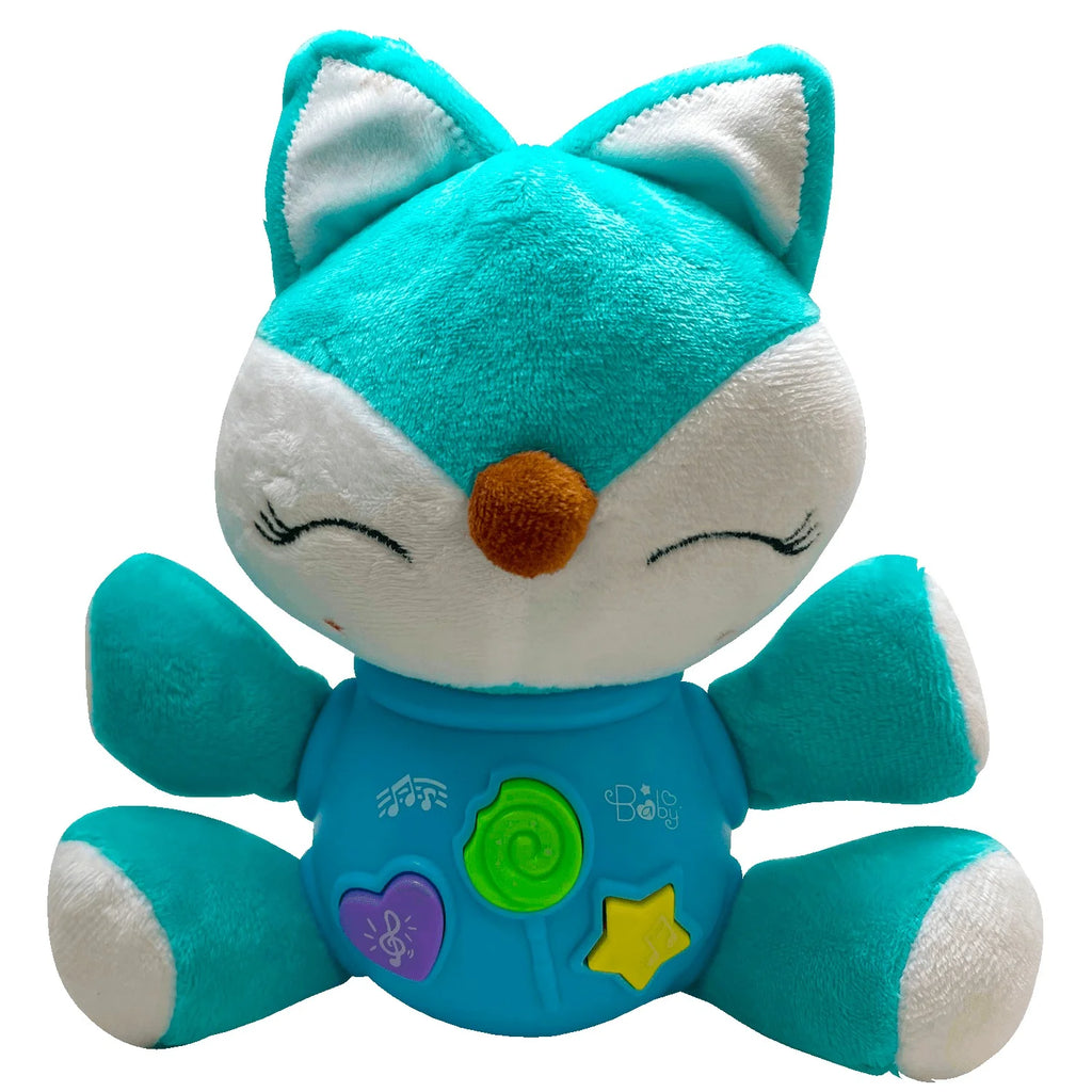 Musical Discovery Plush Stuffed Fox Animal Toy T37684