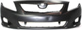Front Bumper Cover for Toyota Corolla 2009-2010 Primed with Spoiler Holes V7878
